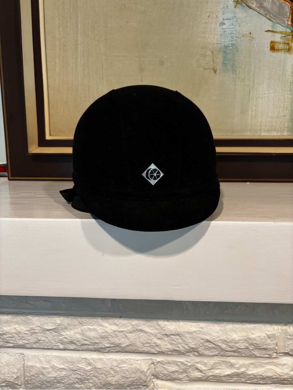 Charles Owen JR8 6 1/2 53 Black Equestrian Riding Helmet Cap